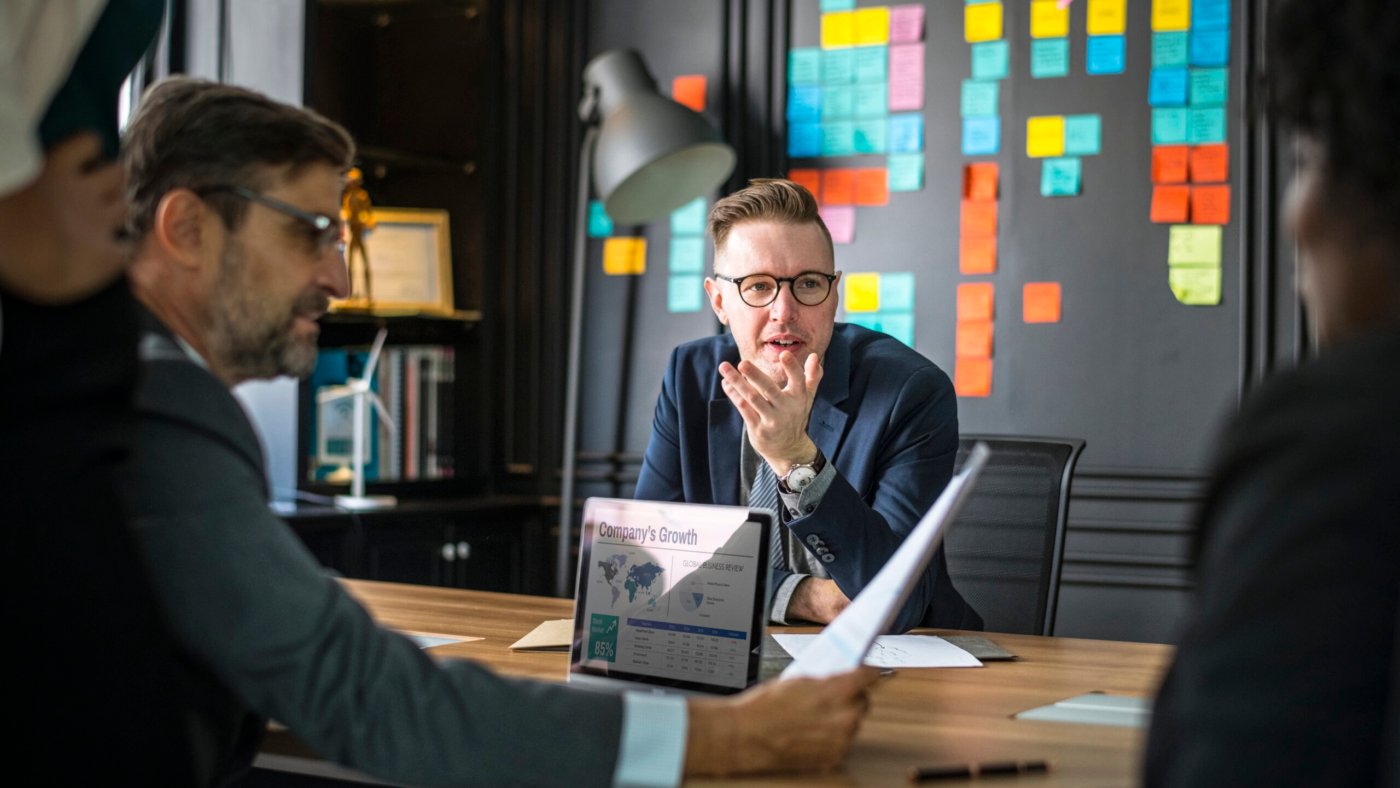 Business people in a meeting