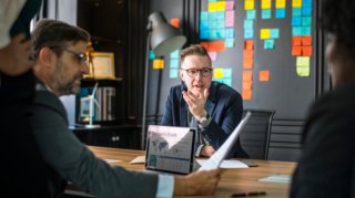 Business people in a meeting