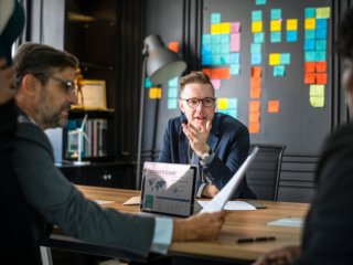 Business people in a meeting